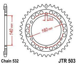 ZĘBATKA NAPĘDOWA JT TYŁ