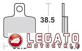 KLOCKI HAMULCOWE SBS 803 RSI