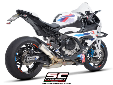 SC-Project tłumik końcowy CR-T Titanium z siatką BMW S 1000RR (2023-2024)