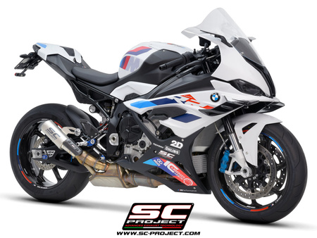 SC-Project tłumik końcowy CR-T Titanium z siatką BMW S 1000RR (2023-2024)