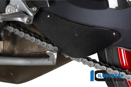 Osłona łańcucha z włókna węglowego - mv agusta brutale 750/910 i f4 ILMBERGER KHO.015.MVBRU.K