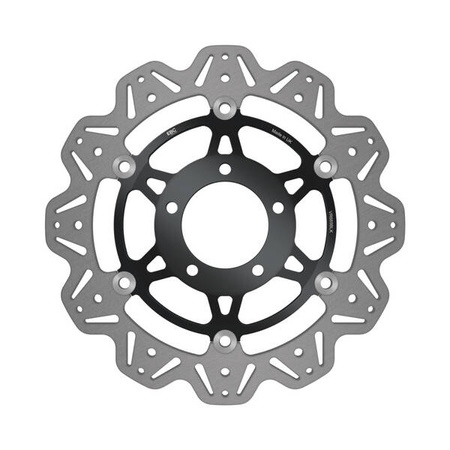 EBC Tarcza hamulcowa motocyklowa VR669BLK VEE, czarna