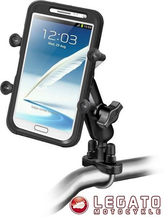 Uniwersalny uchwyt X-Grip™ IV do dużych smartfonów montowany do ramy kierownicy