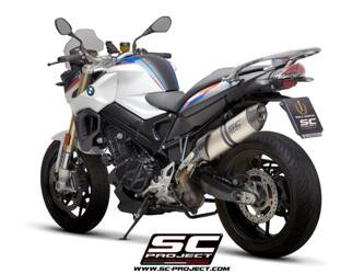 SC-Project tłumik końcowy OVAL tytan BMW F 800R (2009-2016)