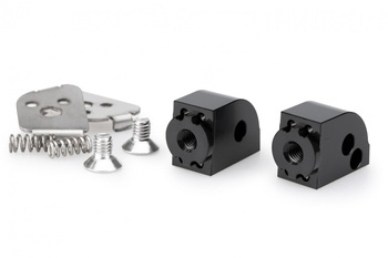 Mocowanie sportowych podnóżków do SUZUKI PUIG 20407 (tył, do przesunięcia) Czarny (N) 20407N