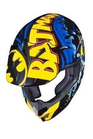 Kask Motocyklowy HJC Junior CL-XY II Batman Dc Comics Grey