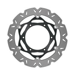 EBC Tarcza hamulcowa motocyklowa SMX6323 Supermoto, 320mm, konturowa, Carbon Look