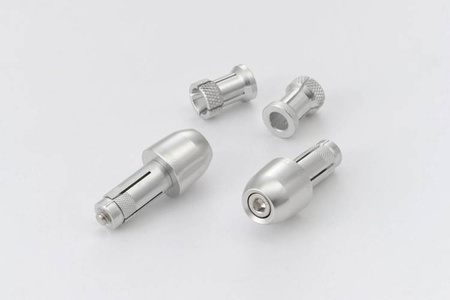 Końcówka kierownicy PINO-1 14-19mm srebrny