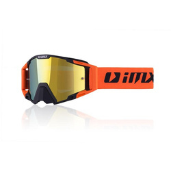 GOGLE IMX SAND BLACK/ORANGE MATT - SZYBA ORANGE IRIDIUM + CLEAR (2 SZYBY W ZESTAWIE)