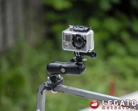 Uchwyt montowany do ramy kierownicy z głowicą obrotową do montażu kamery lub aparatu