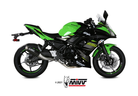 Mivv Układ wydechowy GP PRO Carbon Kawasaki Ninja 650 2017-2023