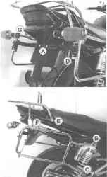 Yamaha XJR 1300 (2004-2006) complete carrier