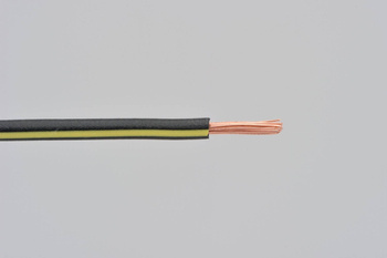 Przewód AVS0.75 czarny/żółty 2m