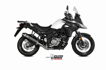 Mivv Układ wydechowy SPEED EDGE BLACK stal nierdzewna SUZUKI V-STROM 650 2017-2024