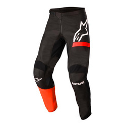 SPODNIE ALPINESTARS RACER CHASER JUNIOR BLACK/BRIGHT RED