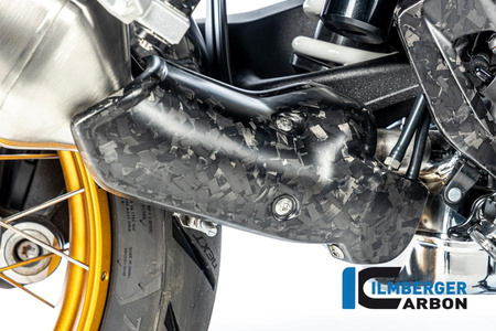 Osłona tłumika Black Diamond Carbon matowa - bmw r 1300 gs (od 2023) ILMBERGER BM.AHS.012.R23GS