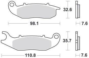 KLOCKI HAMULCOWE SBS 859 HF