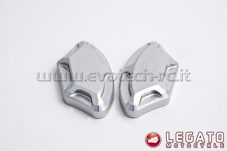 Zaślepki lusterek EVOTECH RC Yamaha srebrne