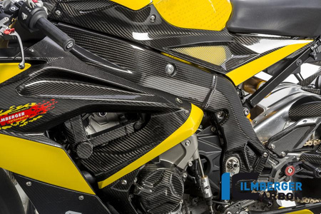 Osłona ramy lewa carbon do motocykla BMW S 1000 RR Racing (2015-2016) ILMBERGER RAL.364.S1R15.K