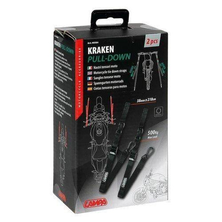  LAMPA 90584 Kraken Pull-Down, paski do mocowania motocykla