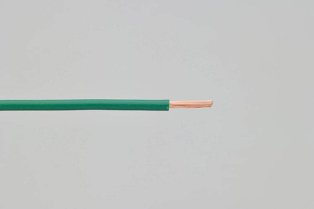 Przewód  AVS1.25  zielony  1m