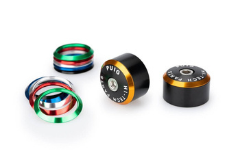 Końcówki kierownicy do Honda CB / CBR (Balance z pierścieniami) Czarny (N) 21696N