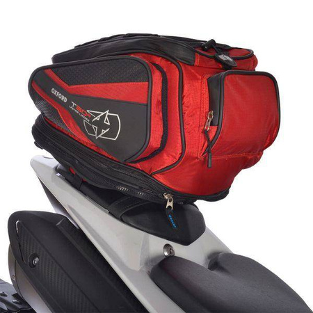 Torba na tył motocykla T30R Tail Pack OXFORD, kolor czerwony (30 l)