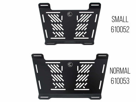 Modelspecific rear enlargement small for kombination with side case carrier for BMW R 1300 GS (2023-)