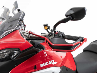 Handle guard set red (left+right side) for Ducati Multistrada V4 / S / Pikes Peak / Rally / RS (2025-)