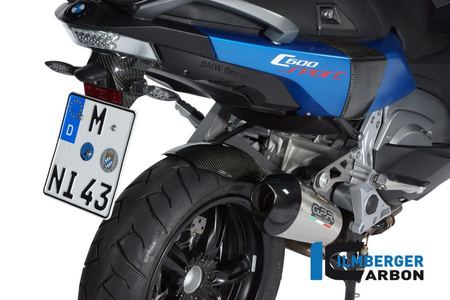 Uchwyt tablicy rejestracyjnej do motocykla BMW C 600 Sport (od 2012) ILMBERGER NHO.003.C600S.K