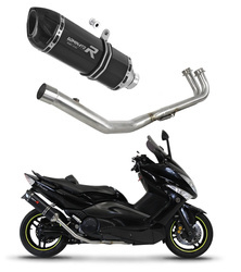 Dominator tłumik HP1 Black + dB killer Yamaha T-MAX 500 2008 - 2011
