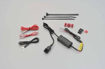 Daytona Źródło zasilania z Portem USB typu C na przewodzie do montażu na kierownicy motocykla 80399