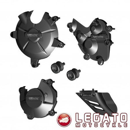 Zestaw osłon dekli silnika GB Racing Kawasaki ZX-6R 2013-2017