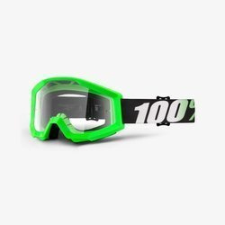 100 PROCENT (2020) GOGLE MODEL STRATA ARKON KOLOR ZIELONY/CZARNY SZYBKA PRZEŹROCZYSTA