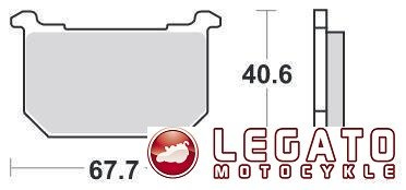 KLOCKI HAMULCOWE SBS 540 HF
