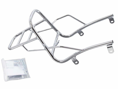 Topcase carrier tube-type chrome for Suzuki VL 800 Intruder LC Volusia (2009-2016)