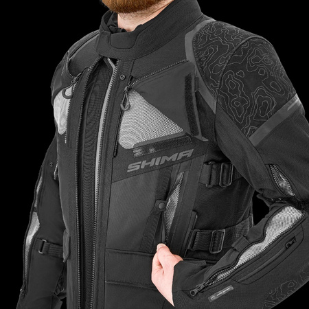 TRACKER MEN JKT BLK Shima