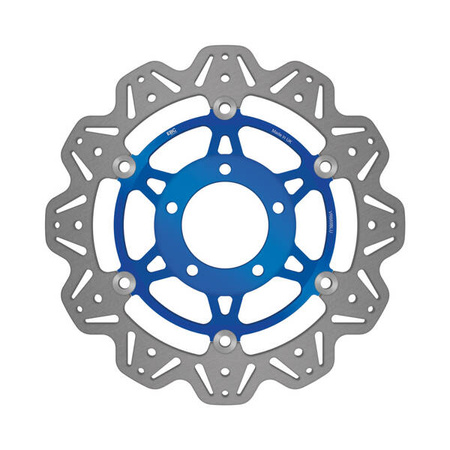 EBC Tarcza hamulcowa motocyklowa VR669BLU VEE, niebieska