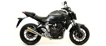Układ wydechowy Arrow X-Kone z homologacją Yamaha MT-07 2014-2017