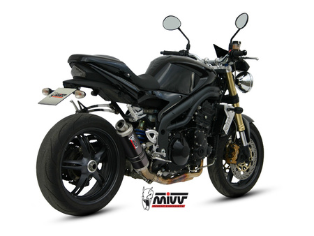 Mivv Tłumik końcowy GP BLACK stal nierdzewna TRIUMPH SPEED TRIPLE 1050 R / S / RS 2005-2006
