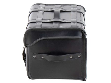 Rugged Chest leather rear bag