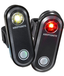 ZESTAW LAMPEK ROWEROWYCH KRYPTONITE AVENUE F-65 / R-30