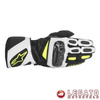 Rękawice skórzane Alpinestars SP-2 czarno biało żółte