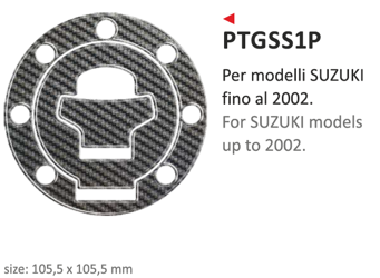 ONEDESIGN naklejka na wlew paliwa Suzuki up 2002