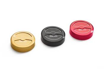 CNC RACING KOREK ZBIORNIKA PŁYNU HAMULCOWEGO TYLNEGOO M45X4, KOLOR CZARNY