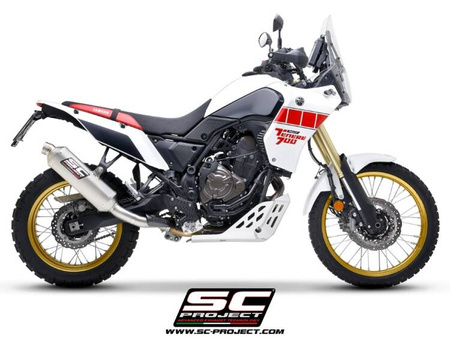 SC-Project tłumik końcowy Rally Raid tytan Yamaha TENERE 700 (2021 – 2024)