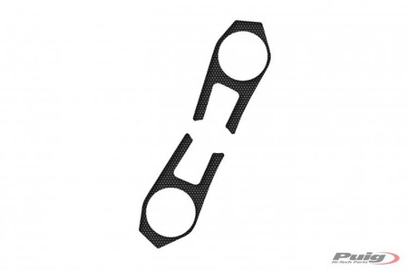 Osłona półki PUIG do Kawasaki ZX-6R 09-16 (wzór Naked) Szary (U) 7414U