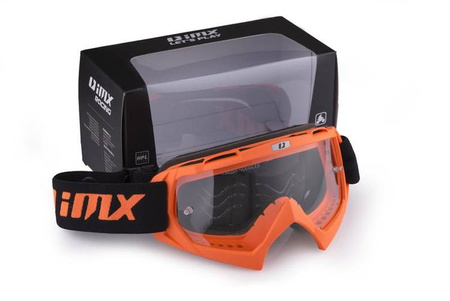 GOGLE IMX MUD ORANGE MATT - SZYBA CLEAR (1 SZYBA W ZESTAWIE)