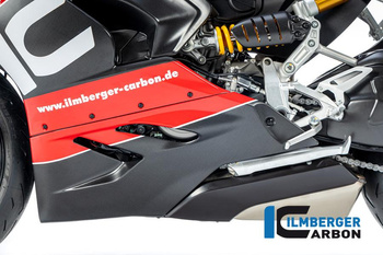 Osłona silnika lewa bellypan matowa DUCATI Panigale V2 ILMBERGER VUL.106.V220M.K.