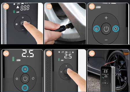 Přenosný kompresor FreedConn T3106-1S